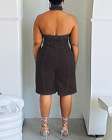 Make It Denim Romper