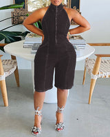 Make It Denim Romper