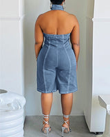 Make It Denim Romper