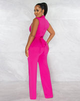 rose red jumpsuit