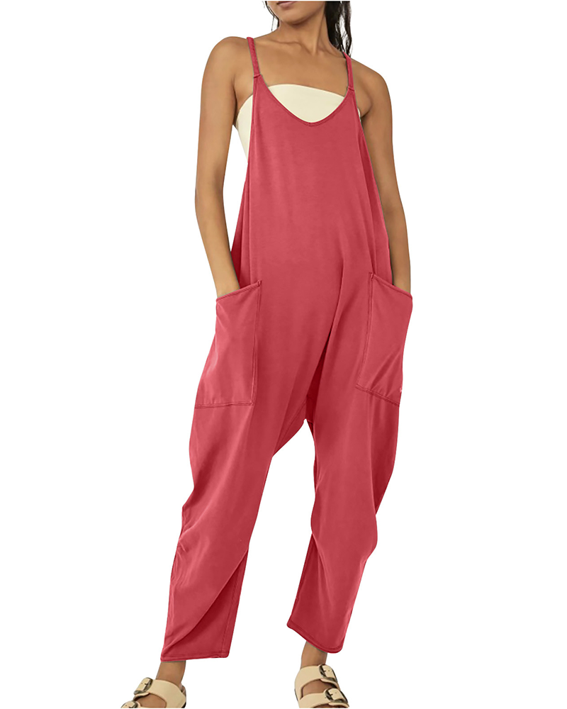 Big Pockets Jumpsuit