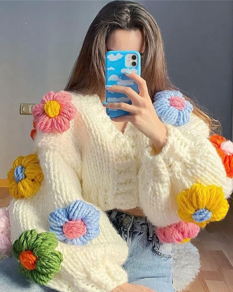 FLOWER CARDIGAN