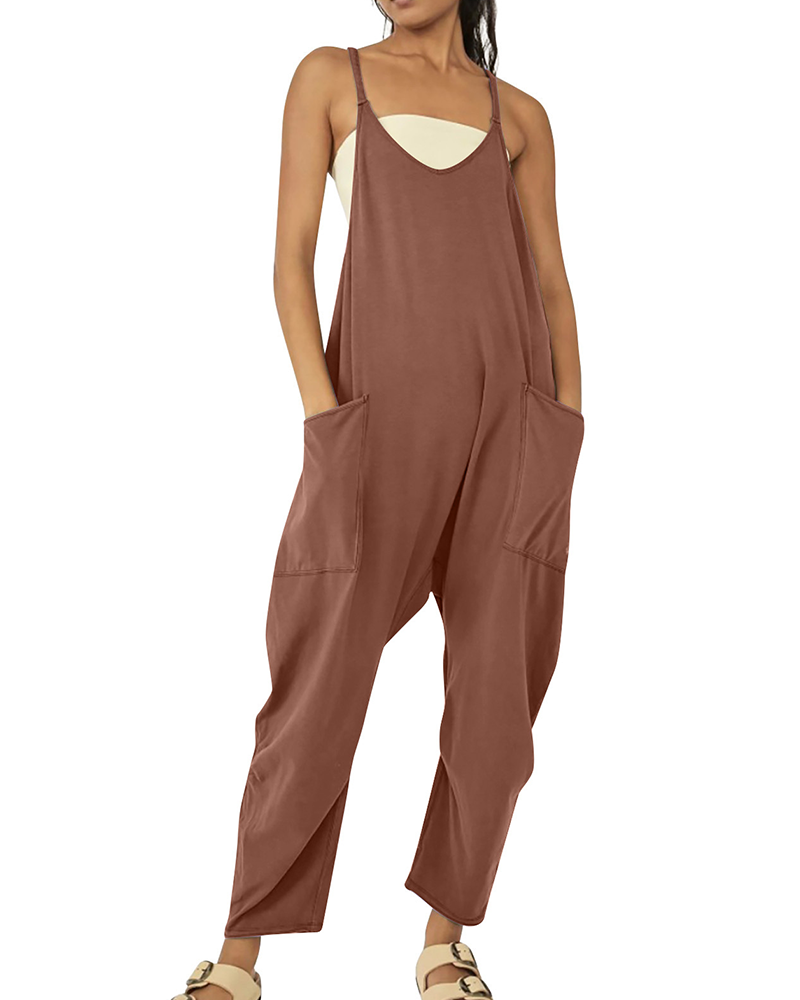 Big Pockets Jumpsuit