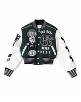 Cropped Varsity Jacket  (Priced at 20% OFF)