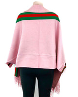 Gabby Stripe Poncho