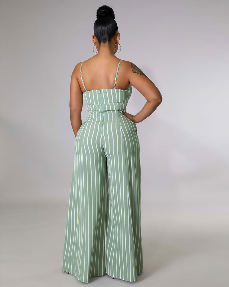 Mocha Wide Leg Jumpsuit