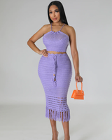 Seeking Paradise Skirt Set