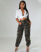 Cadet Babe Camo Cargo Pants