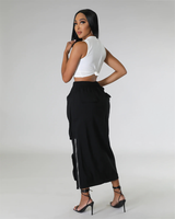 FULL OF POCKETS SKIRT (Plus Size)