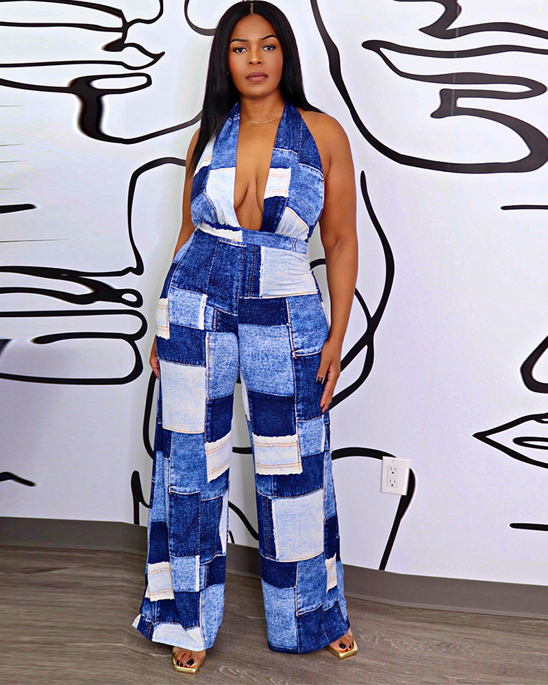 DENIM WORKS JUMPSUIT
