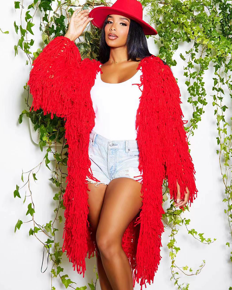 Lilly Fringe Cardigan