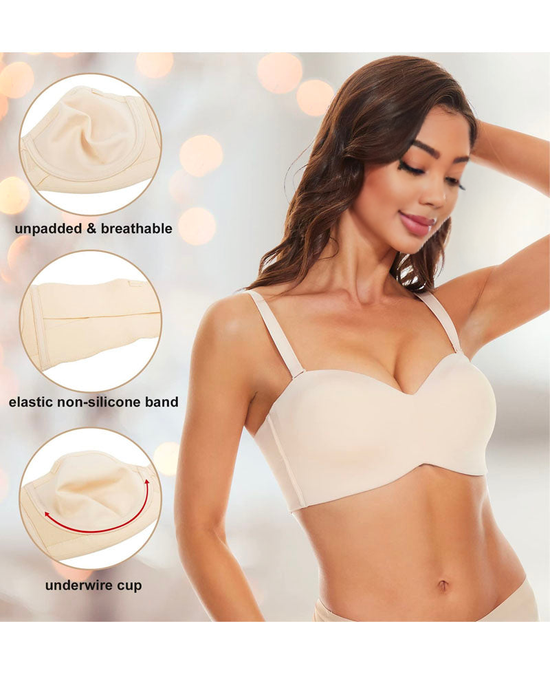 STAY PUT STRAPLESS BRA