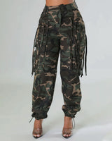 Cadet Babe Camo Cargo Pants