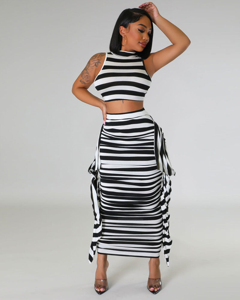 Feel No Pain Skirt Set