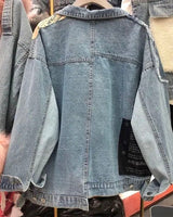 Stylish Patchwork Denim Jacket