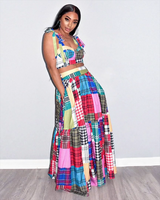 So Plaid Skirt Set